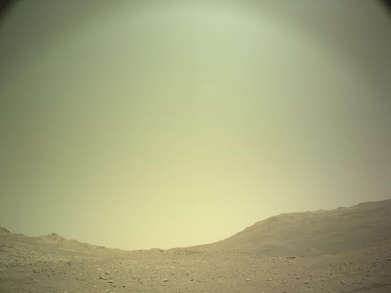 Perseverance - Navigation Camera - Left - Sol 2009