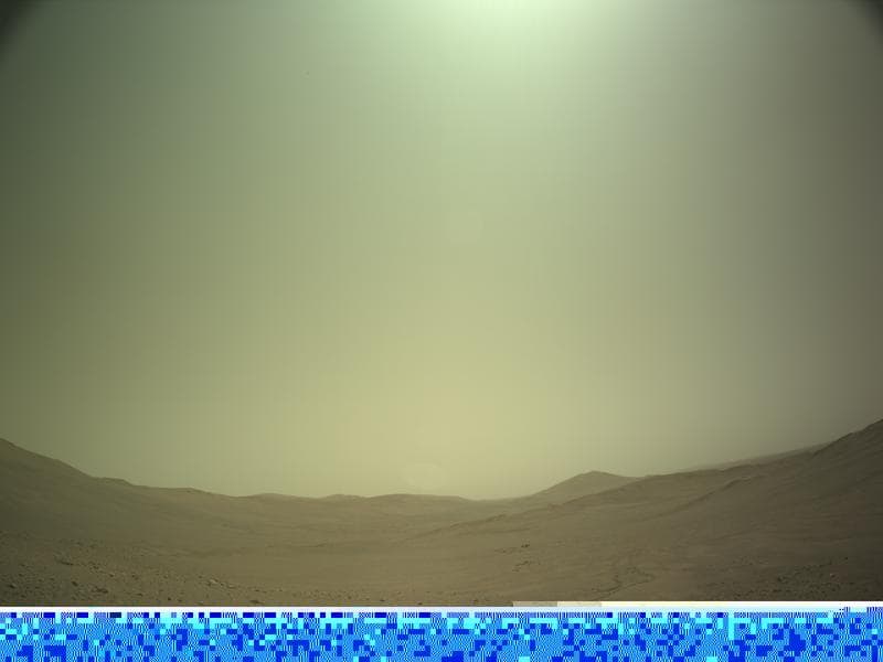Perseverance - Navigation Camera - Left - Sol 2009